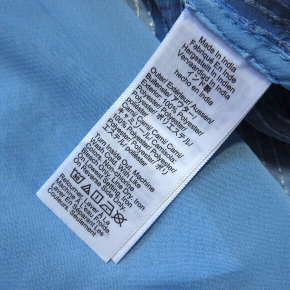 NWT J.Crew Collection Classic-fit Sequin Shirt in Pale Cerulean Blue Blouse 6 - Picture 4 of 11